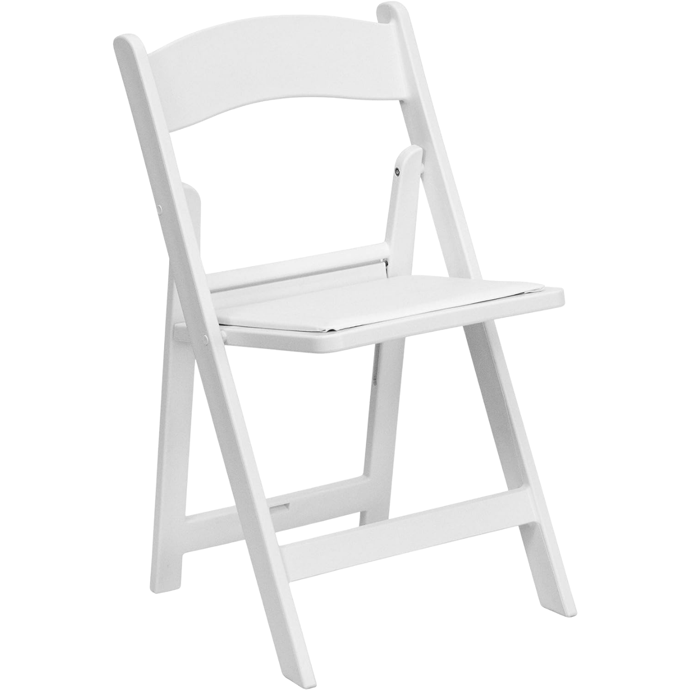 White Resin Chair