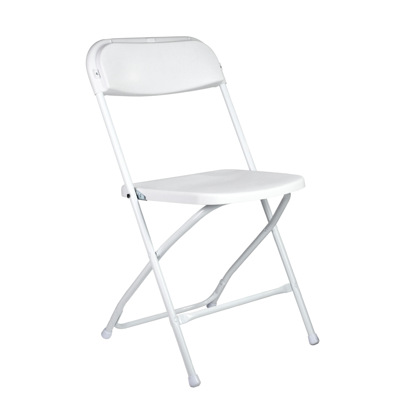 White Plastic Folding Chair